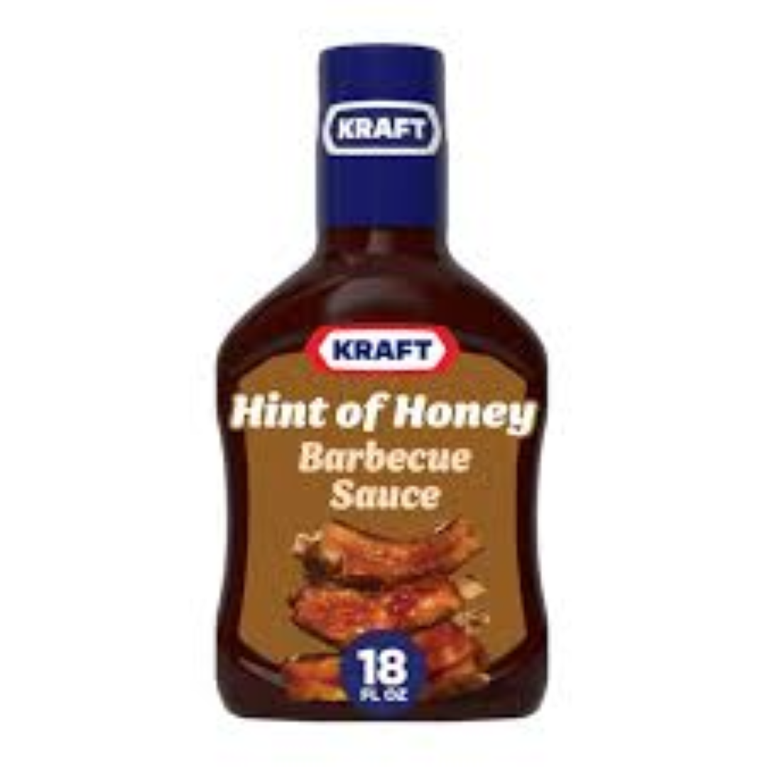 KRAFT BBQ SAUCE SWEET HONEY 510G